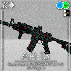 Customizable AR-15 Gimmick