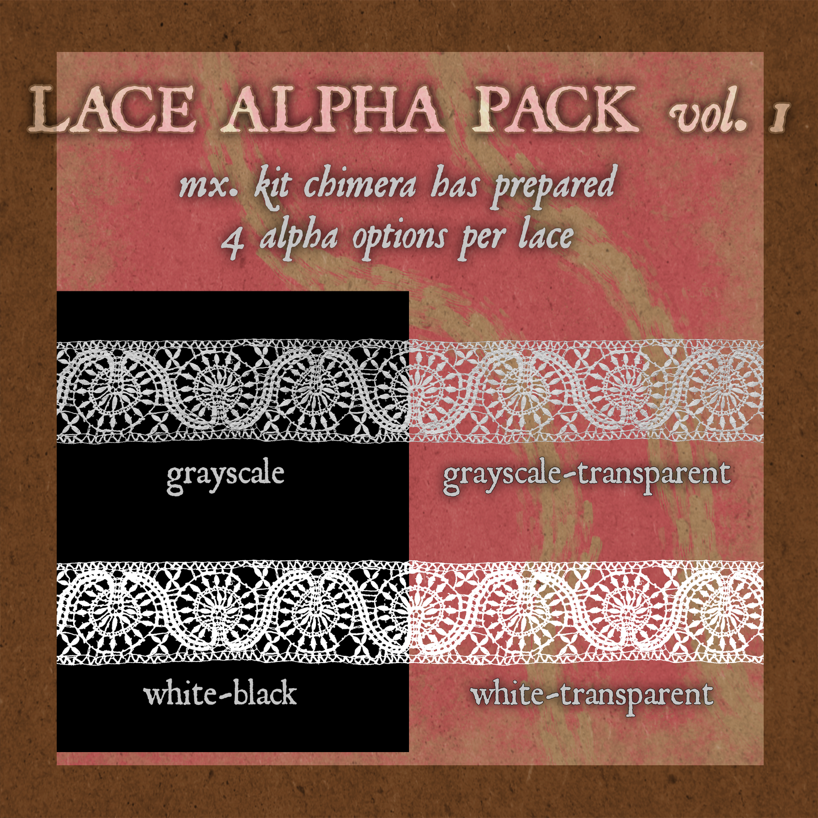 Lace Alpha Pack vol. 1
