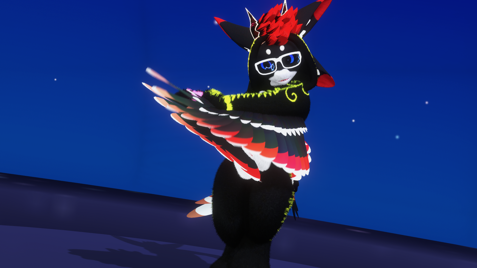 Comfy Onesie for Spri Avali (VRChat Avatar)