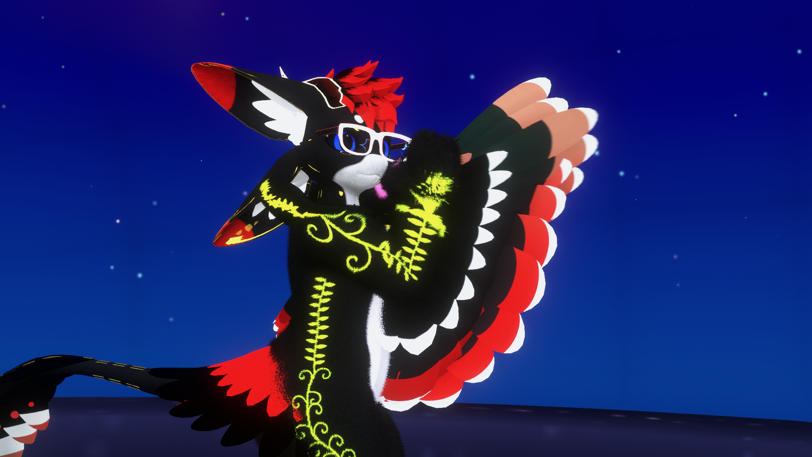 Comfy Onesie for Spri Avali (VRChat Avatar)