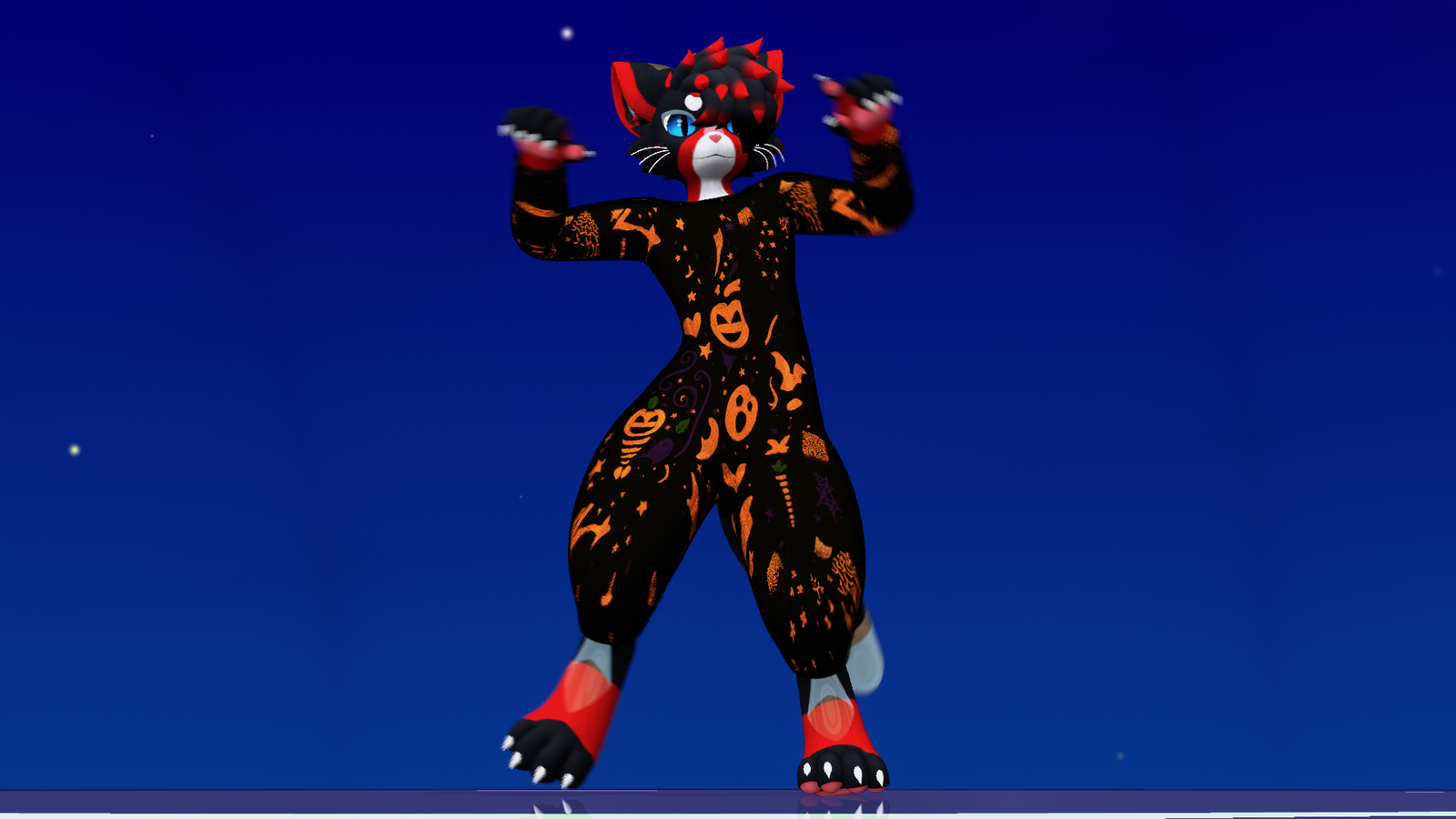 Mayu Cat Halloween Bodysuit