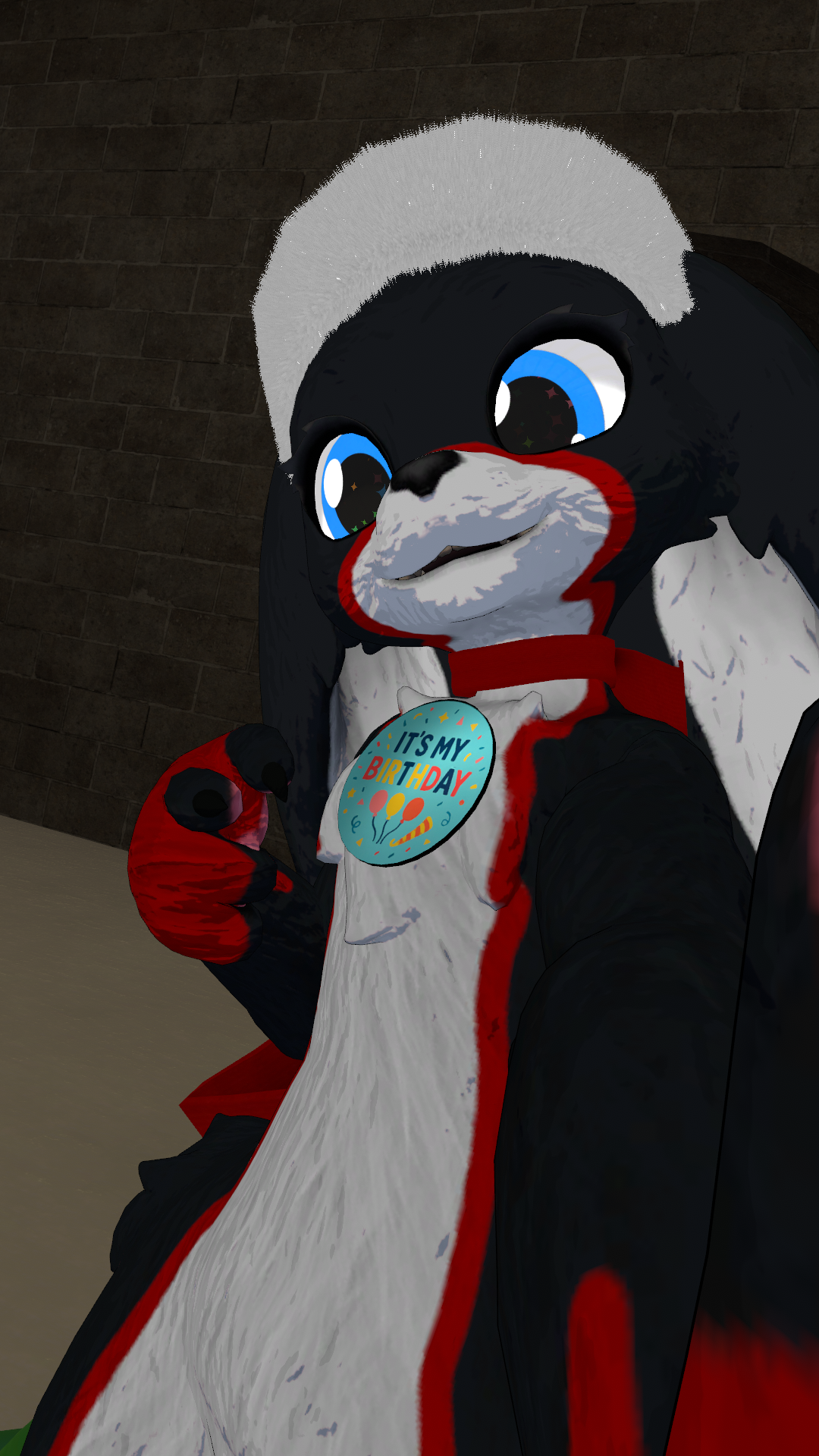 Birthday badge