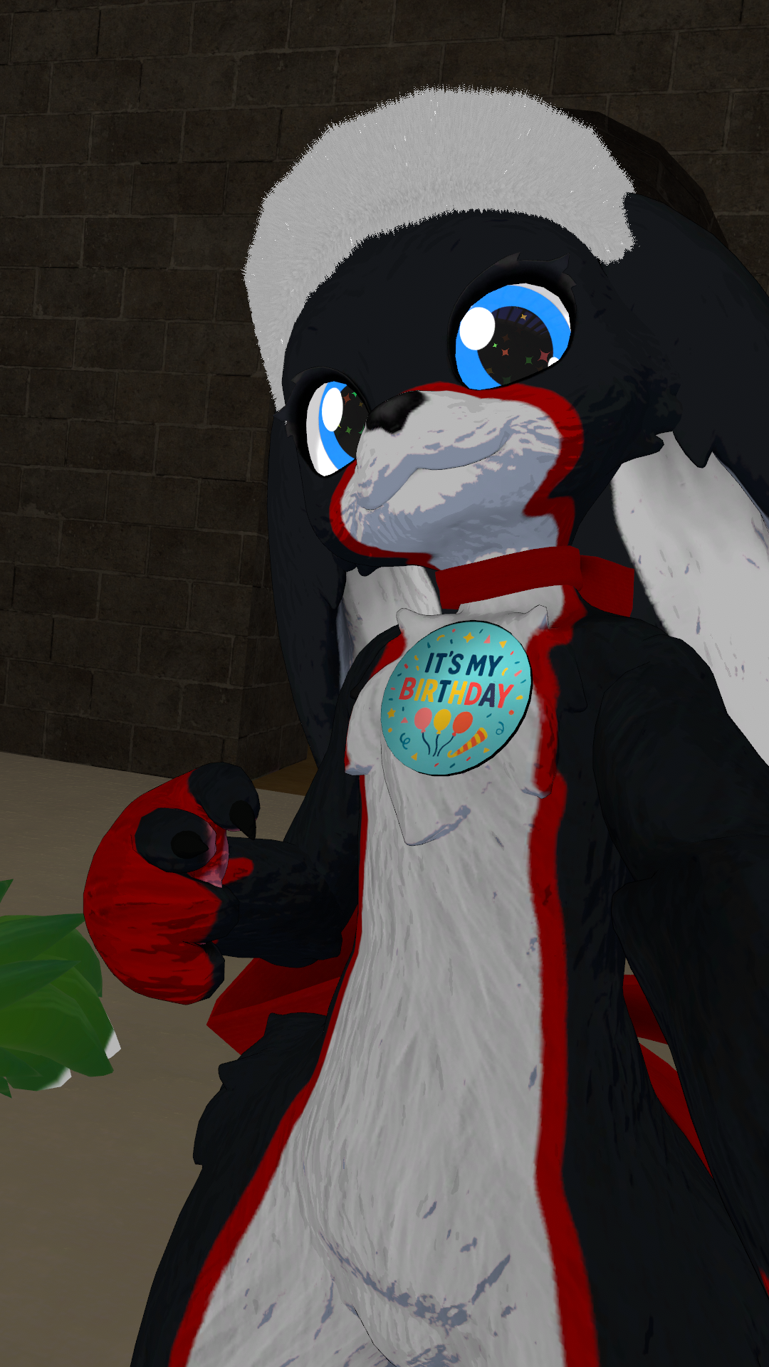 Birthday badge