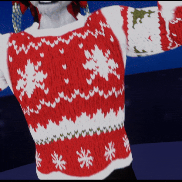 Winter Paw Christmas Sweater