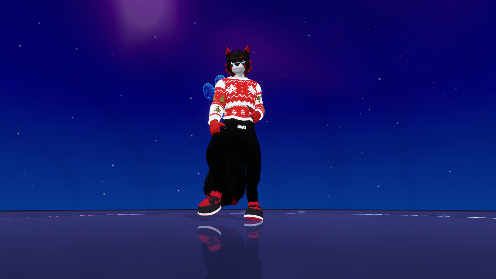 Winter Paw Christmas Sweater