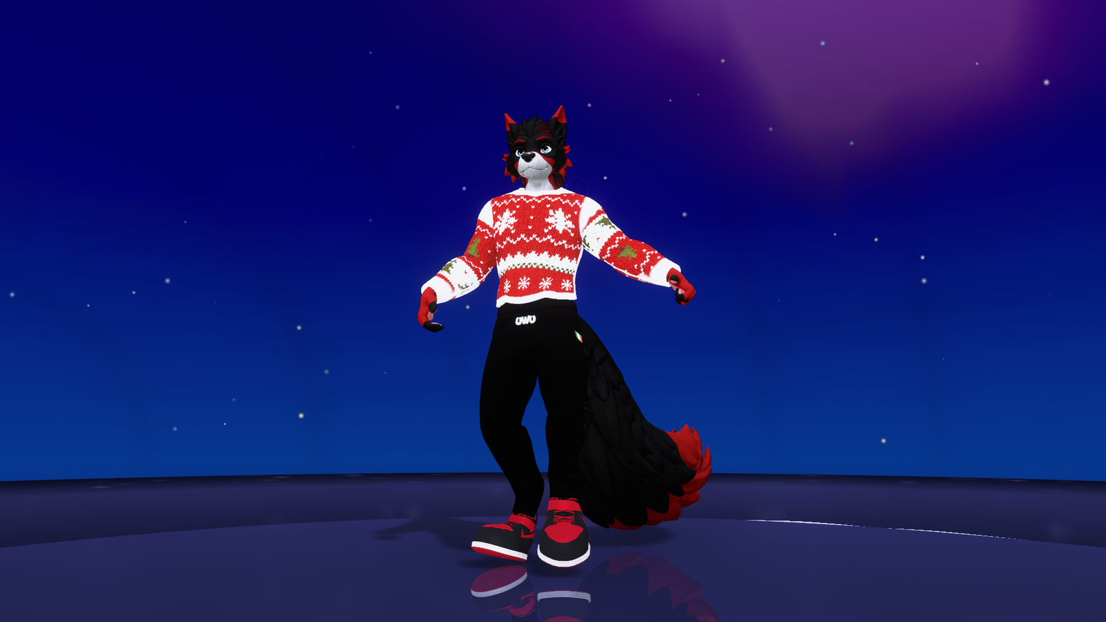 Winter Paw Christmas Sweater