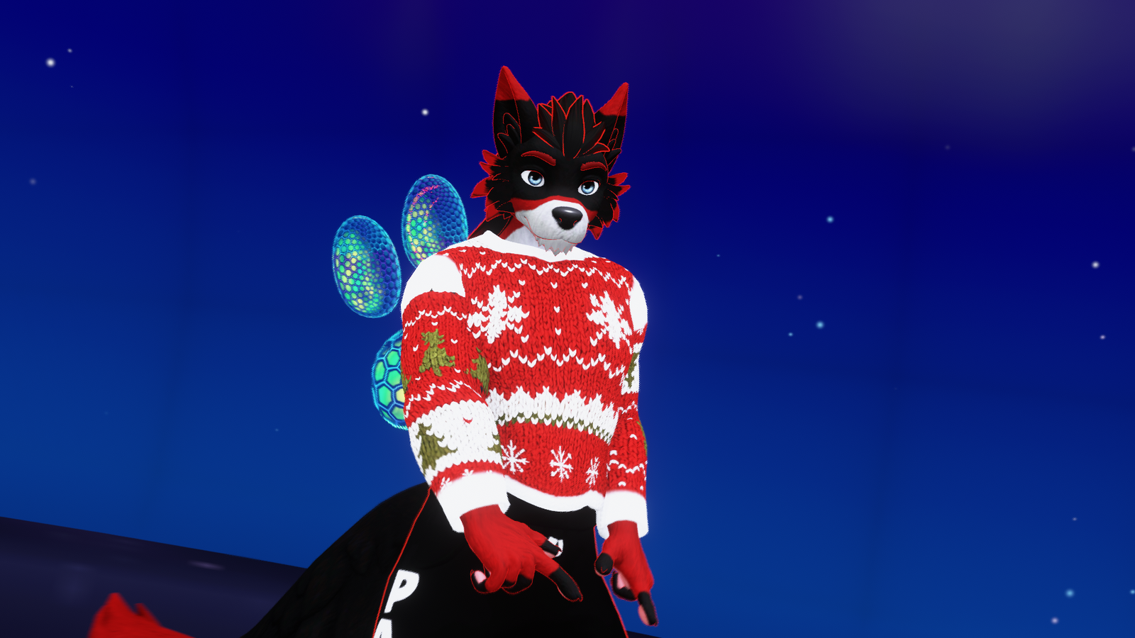 Winter Paw Christmas Sweater