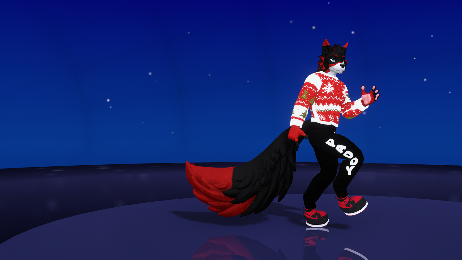 Winter Paw Christmas Sweater