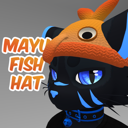 Mayu Fish Hat [ VRChat ]