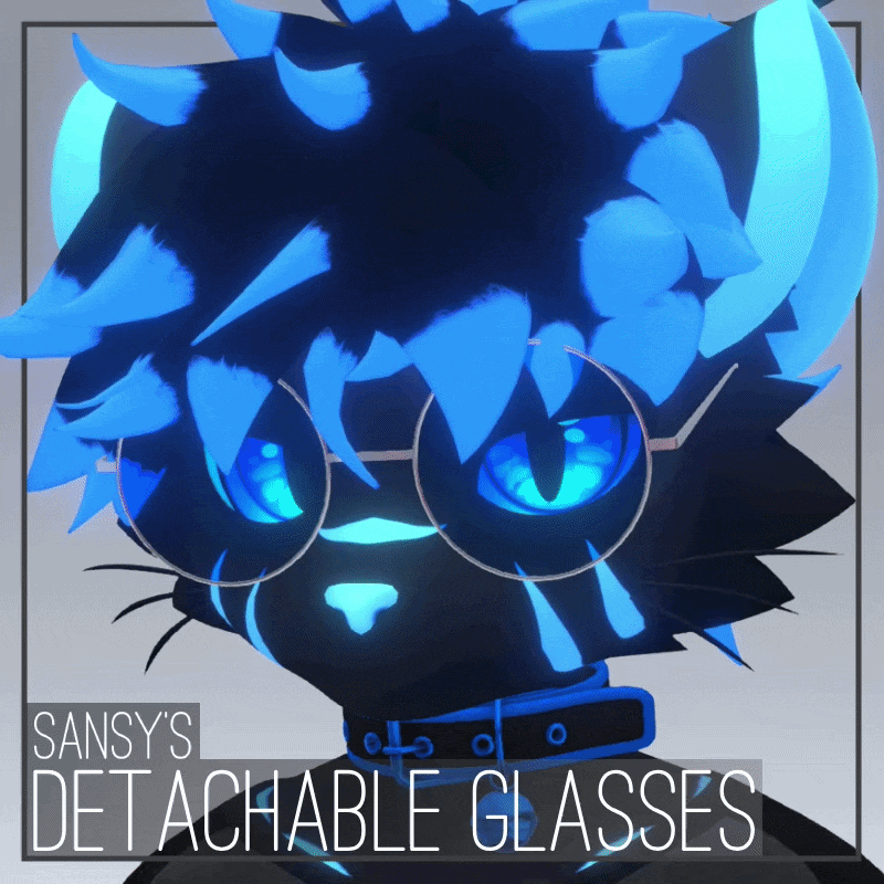 Sansy's Detachable Glasses [ VRChat ]
