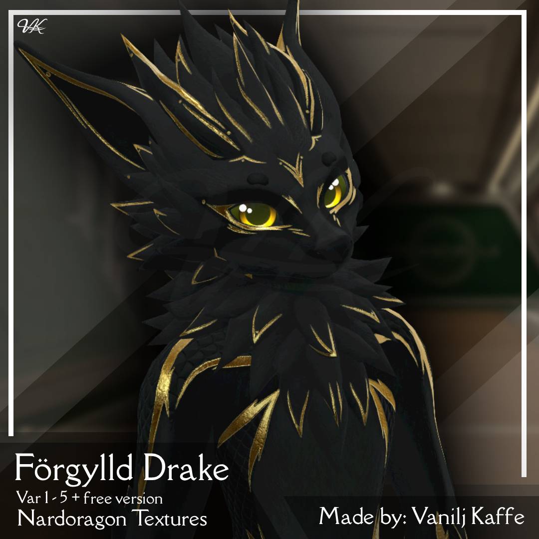Förgylld drake - Nardoragon Texture (New Variant)