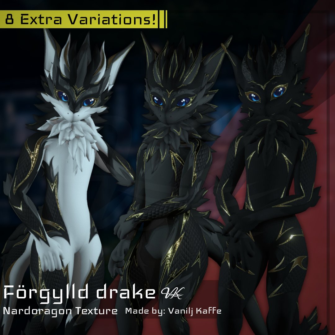 Förgylld drake - Nardoragon Texture