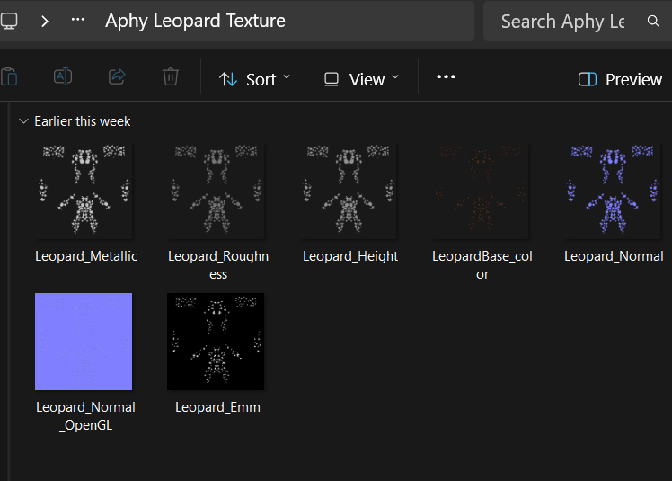 Aphrodite Textures