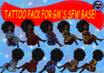 Decal Pack for GM's SFW Base! 