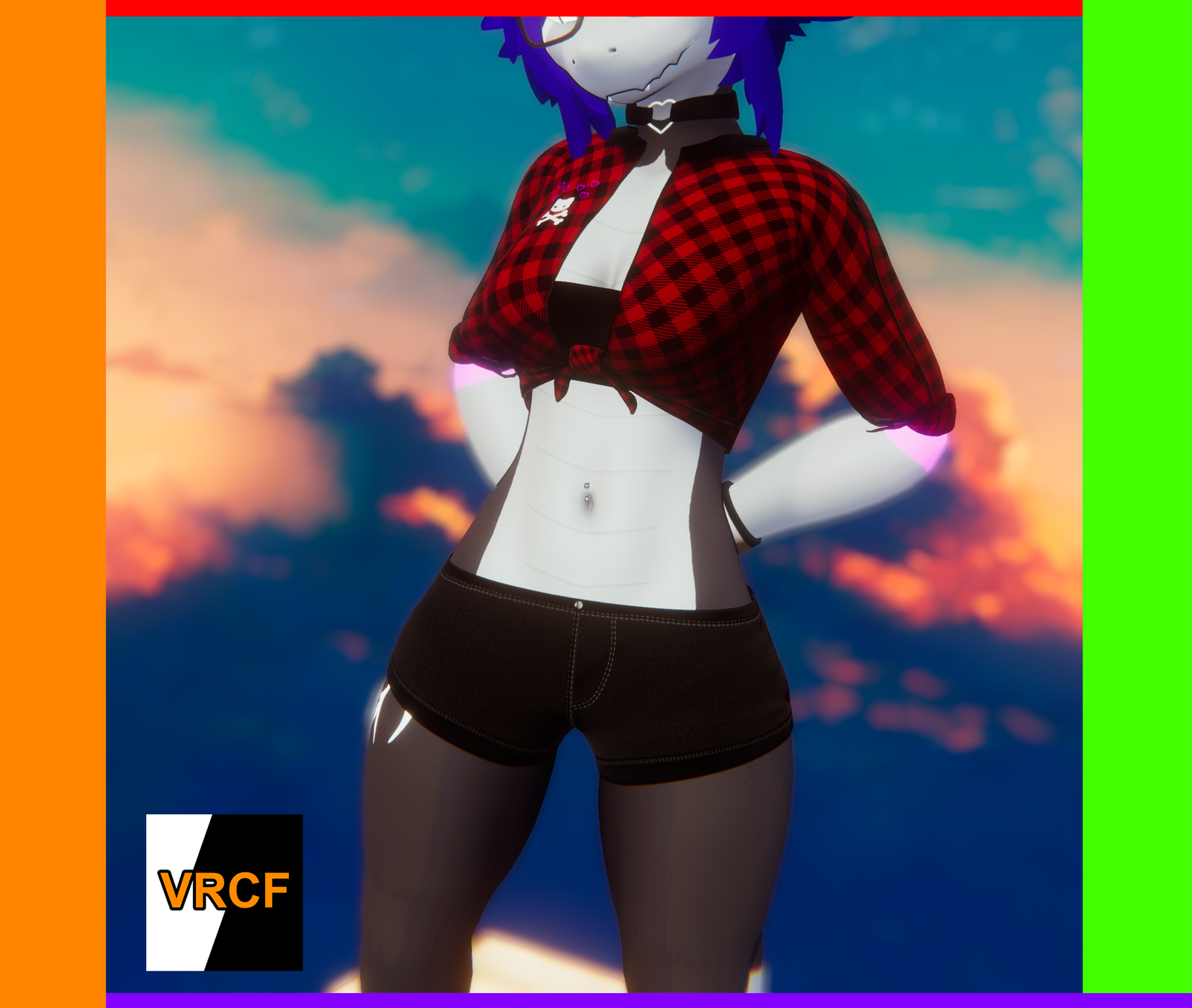 Flannel outfit for Nexie's Female Nardoragon (NFN)