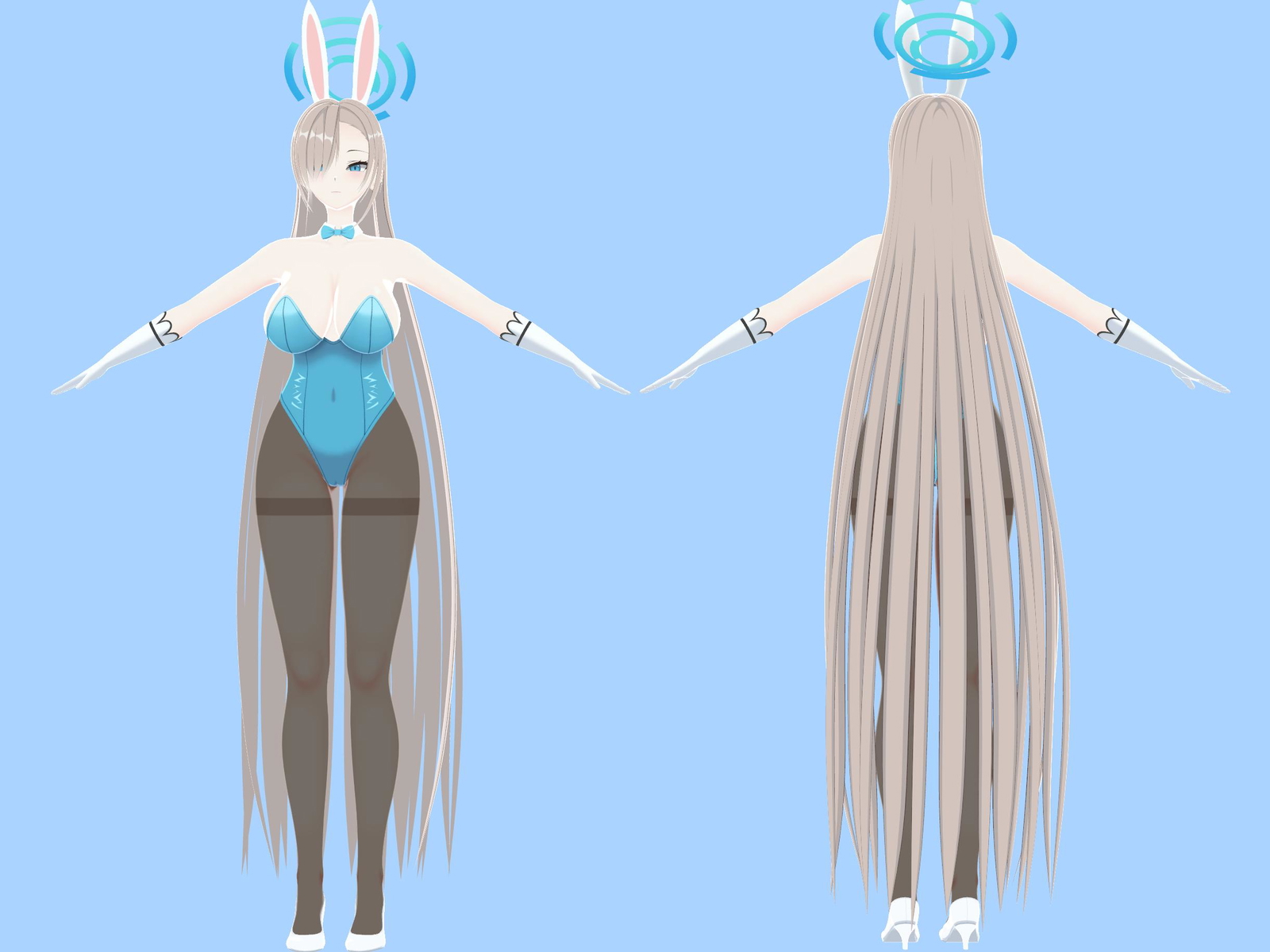 Ichinose Asuna - Blue Archive NSFW VRChat 3D Avatar