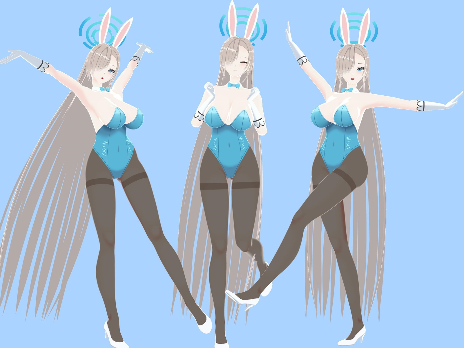 Ichinose Asuna - Blue Archive NSFW VRChat 3D Avatar