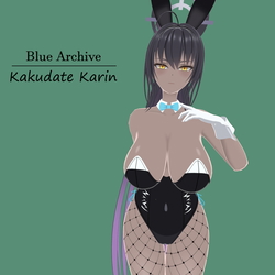Kakudate Karin - Blue Archive NSFW VRChat 3D Avatar