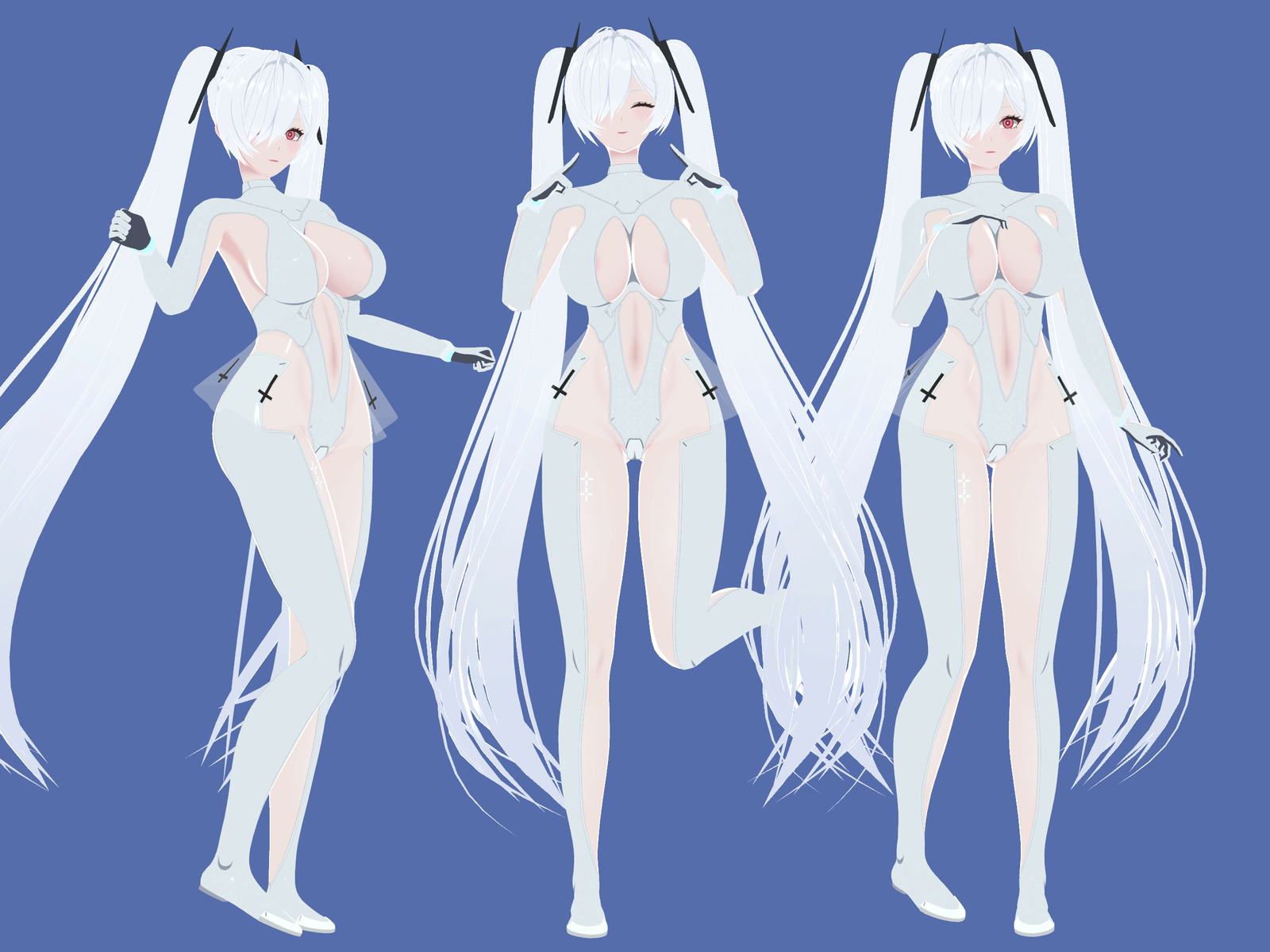 Cinderella - NIKKE NSFW VRChat 3D Avatar