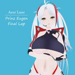 Prinz Eugen Final Lap - Azur Lane NSFW VRChat 3D Avatar