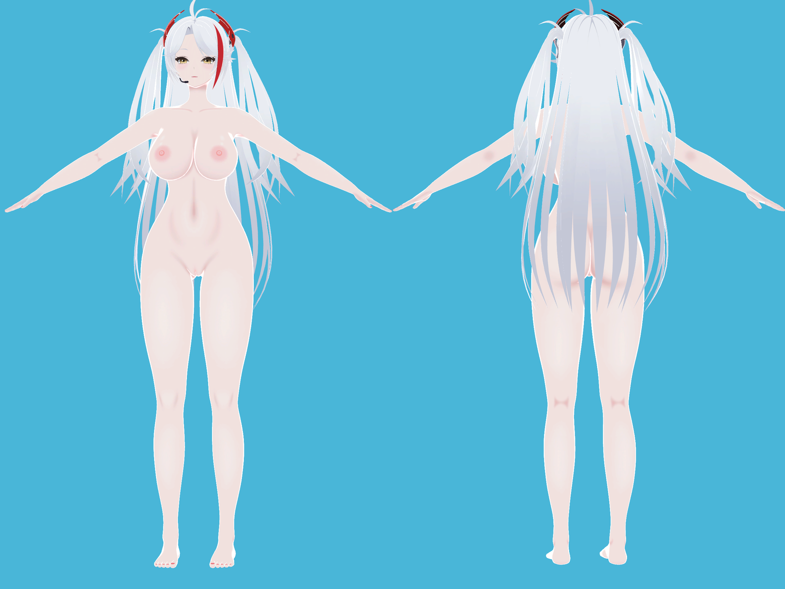 Prinz Eugen Final Lap - Azur Lane NSFW VRChat 3D Avatar