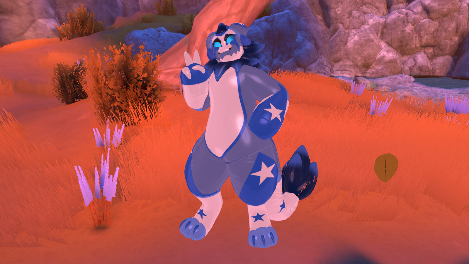 Big Cuddly Wickerbeast - VRChat Avatar