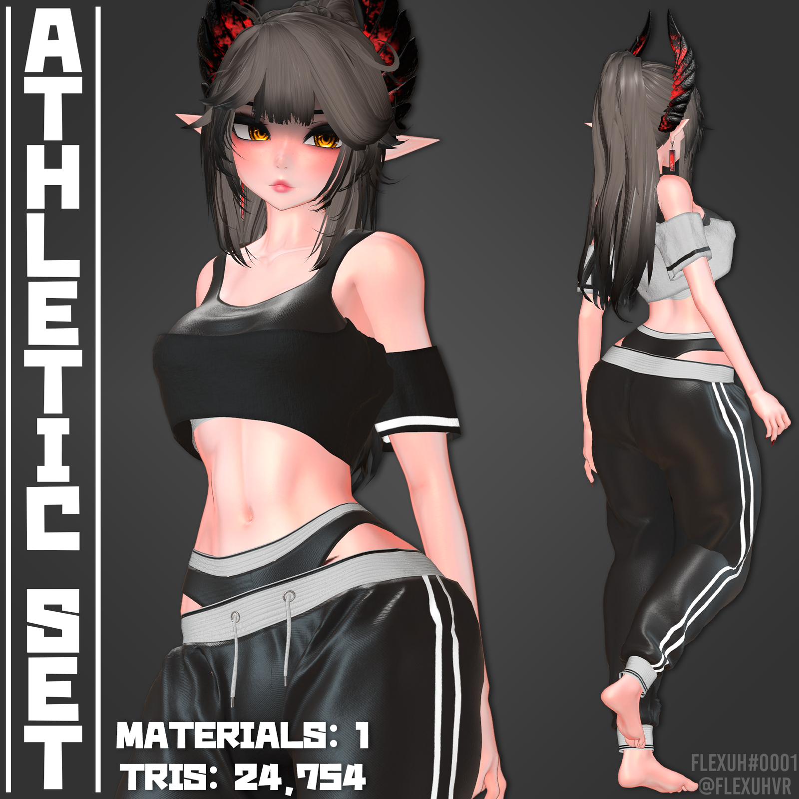 [Multi Base] Athletic Outfit