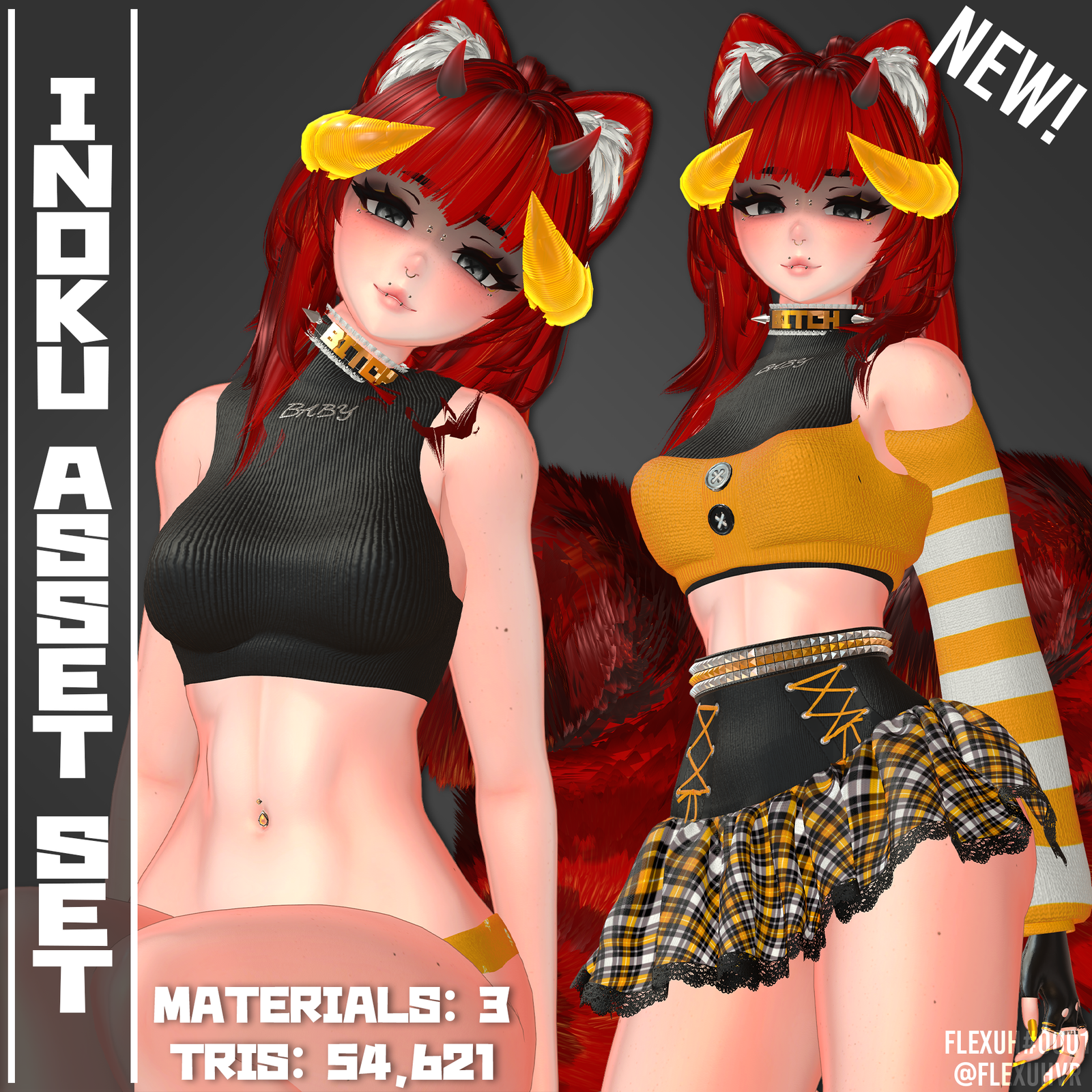 [Multi Base] Inoku Asset Set