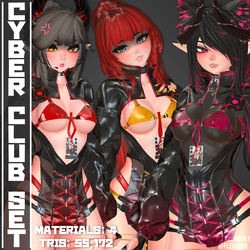 Cyberpunk Clubbing Outfit