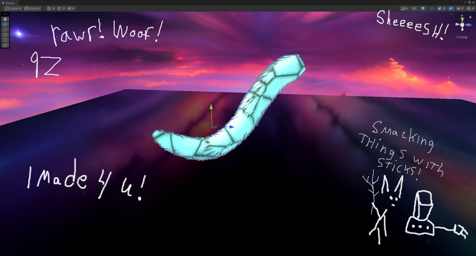 Galaxy Tail - Fuzzy Menace Edition