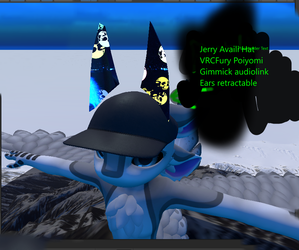 Jerry Avali - Birb Hat - Extra Retractable ears Gimmick