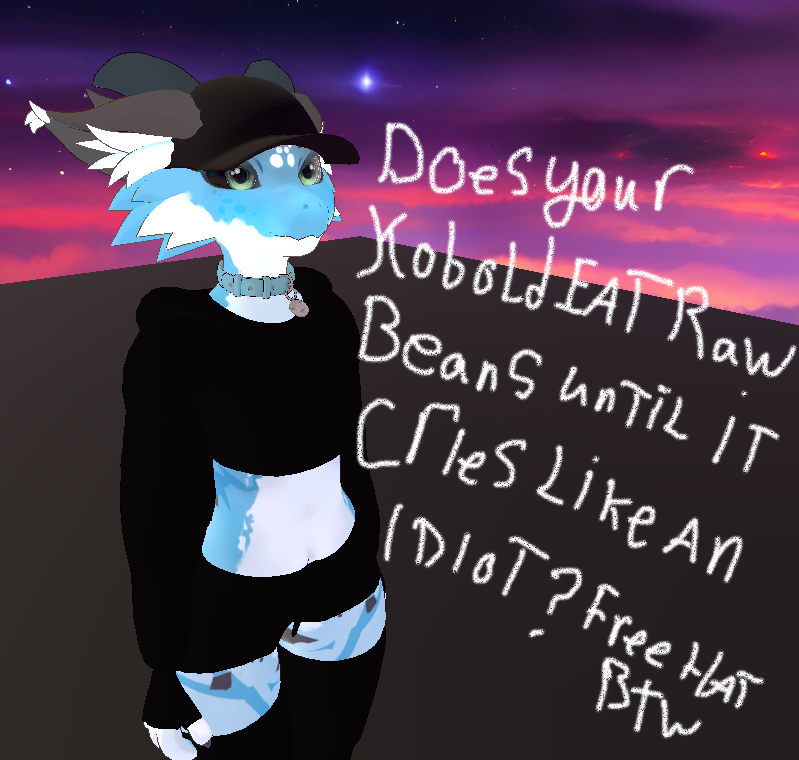 Kobold Ultra Hat - Yippee! Dragon Kisser Edition