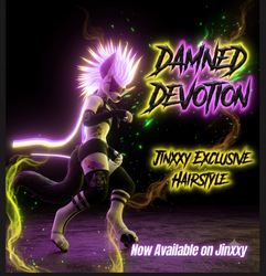 Free VRCFury Hair  - Devotion (Damned)