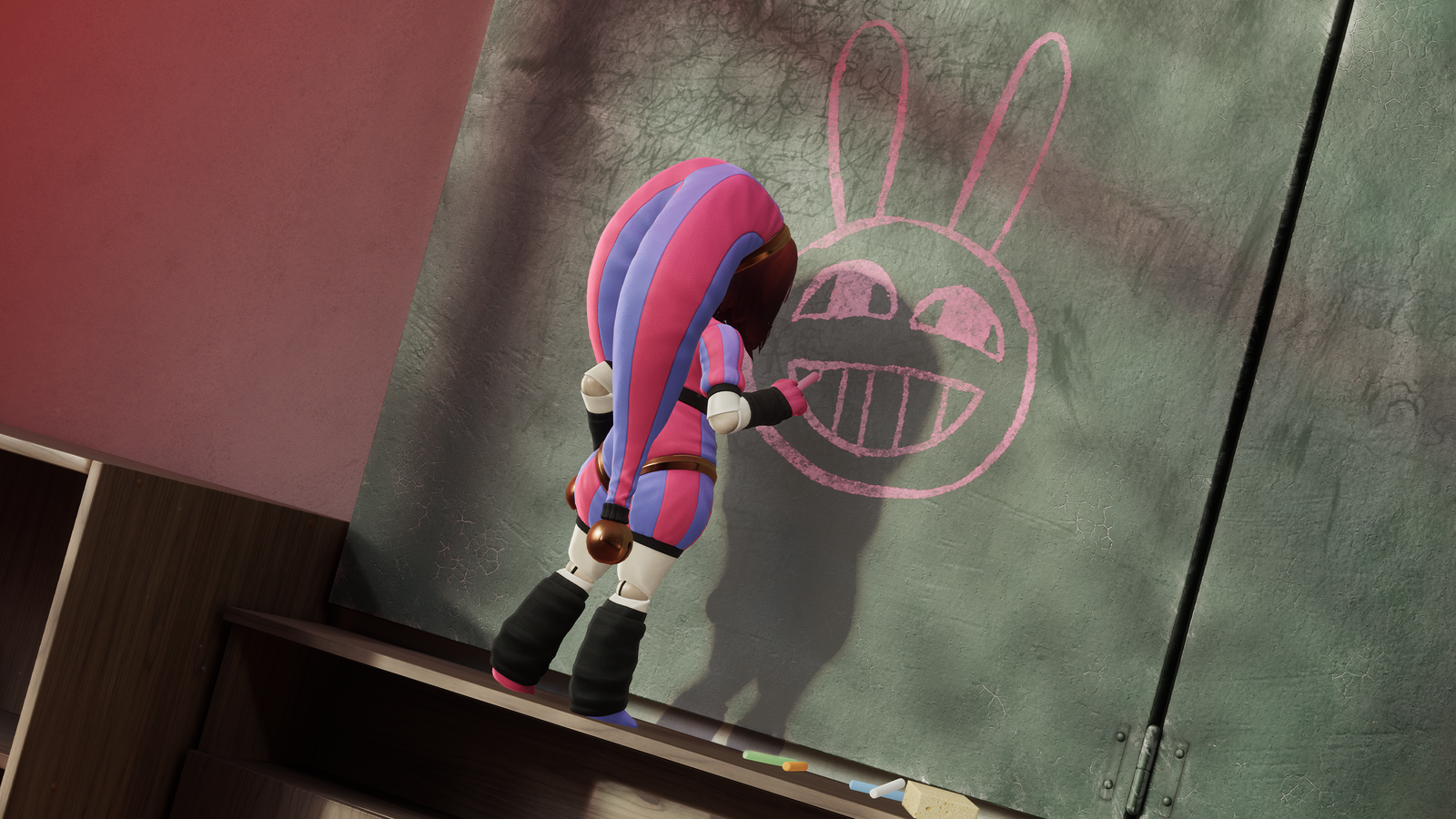 Pomni Doll (TADC-inspired VRChat Avatar)