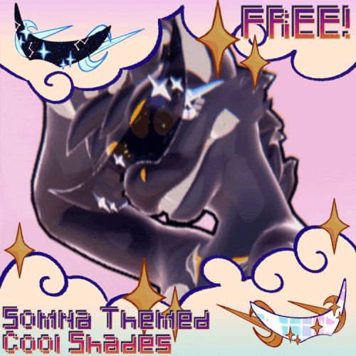 (Free!) Furality Somna themed Cool Shades