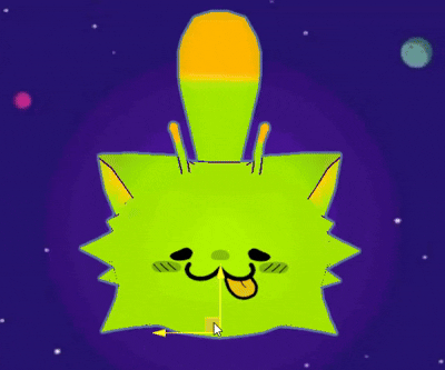 GLORPY THE ALIEN KITTY