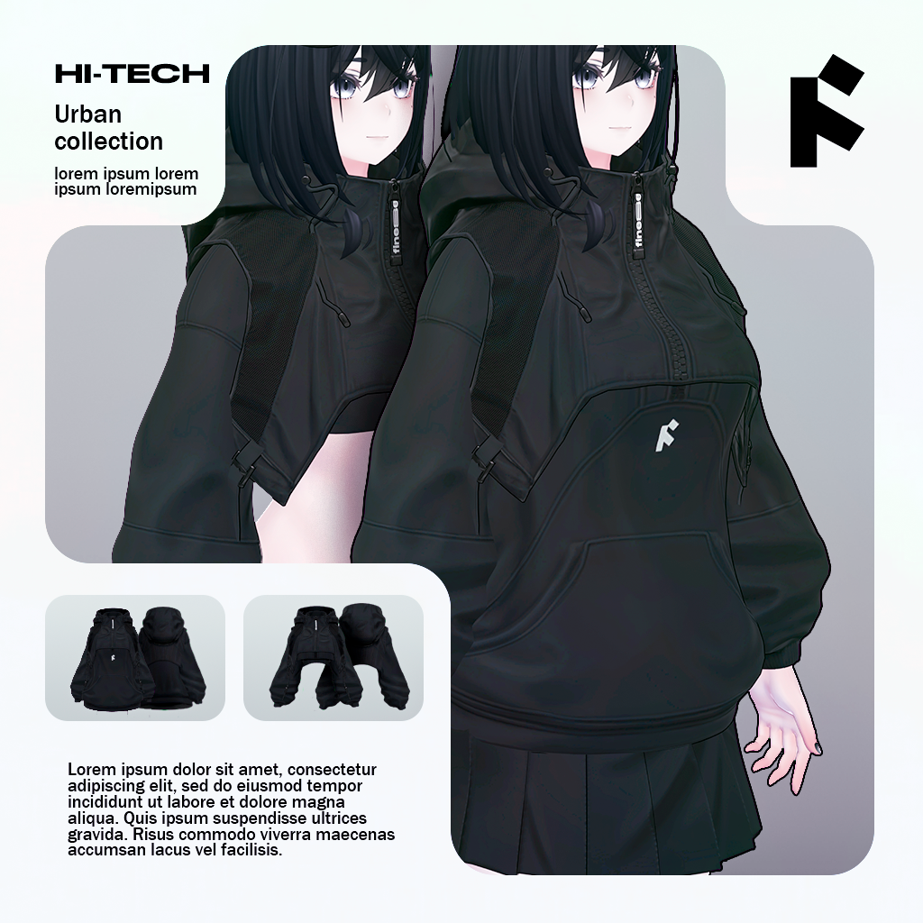 ⛓️HI-TECH URBAN COLLECTION⛓️【17 avatars】
