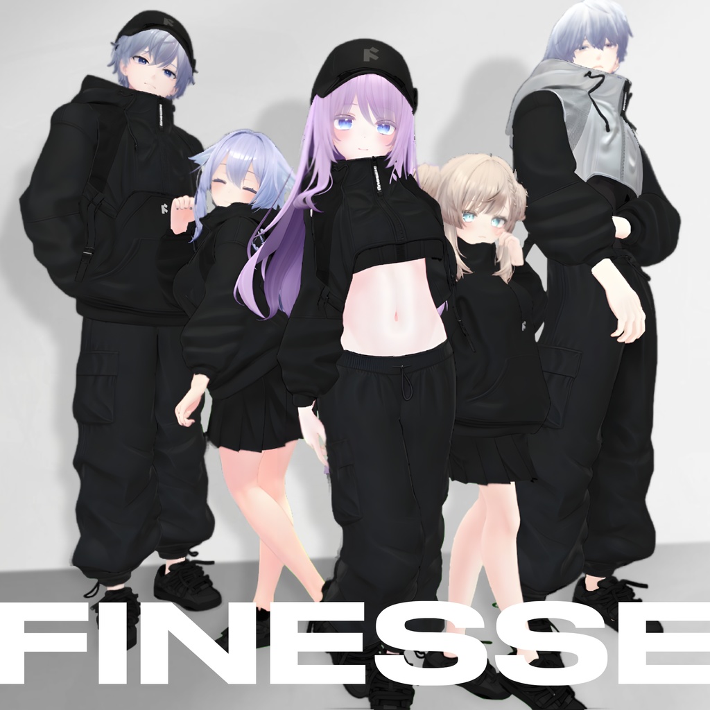 ⛓️HI-TECH URBAN COLLECTION⛓️【17 avatars】