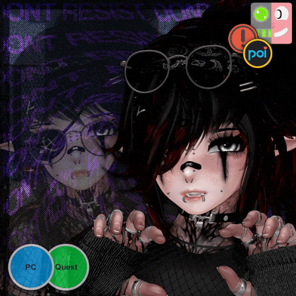 ⟡ Ruin | VRCFT, SPS, Female/Femboy (PC + QUEST)