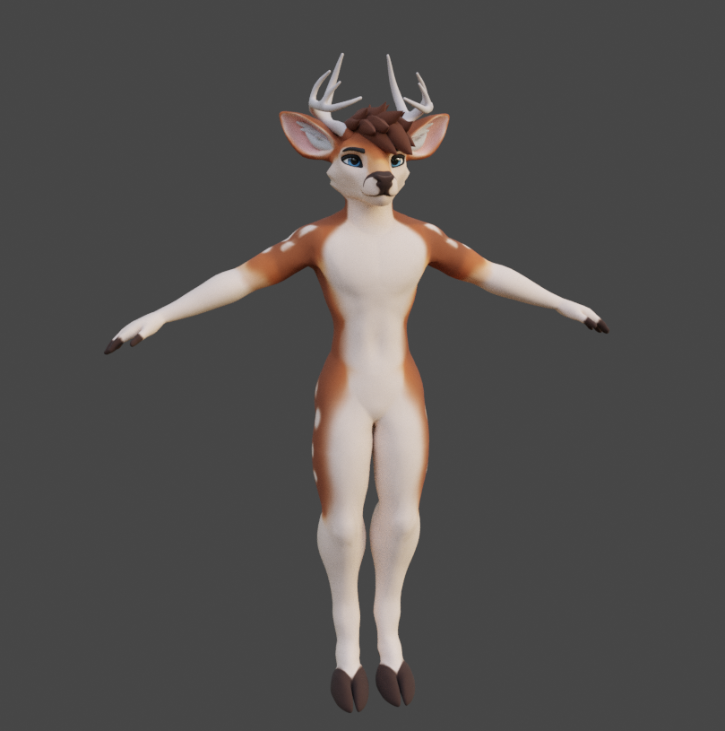 RhuDeer VRChat Avatar