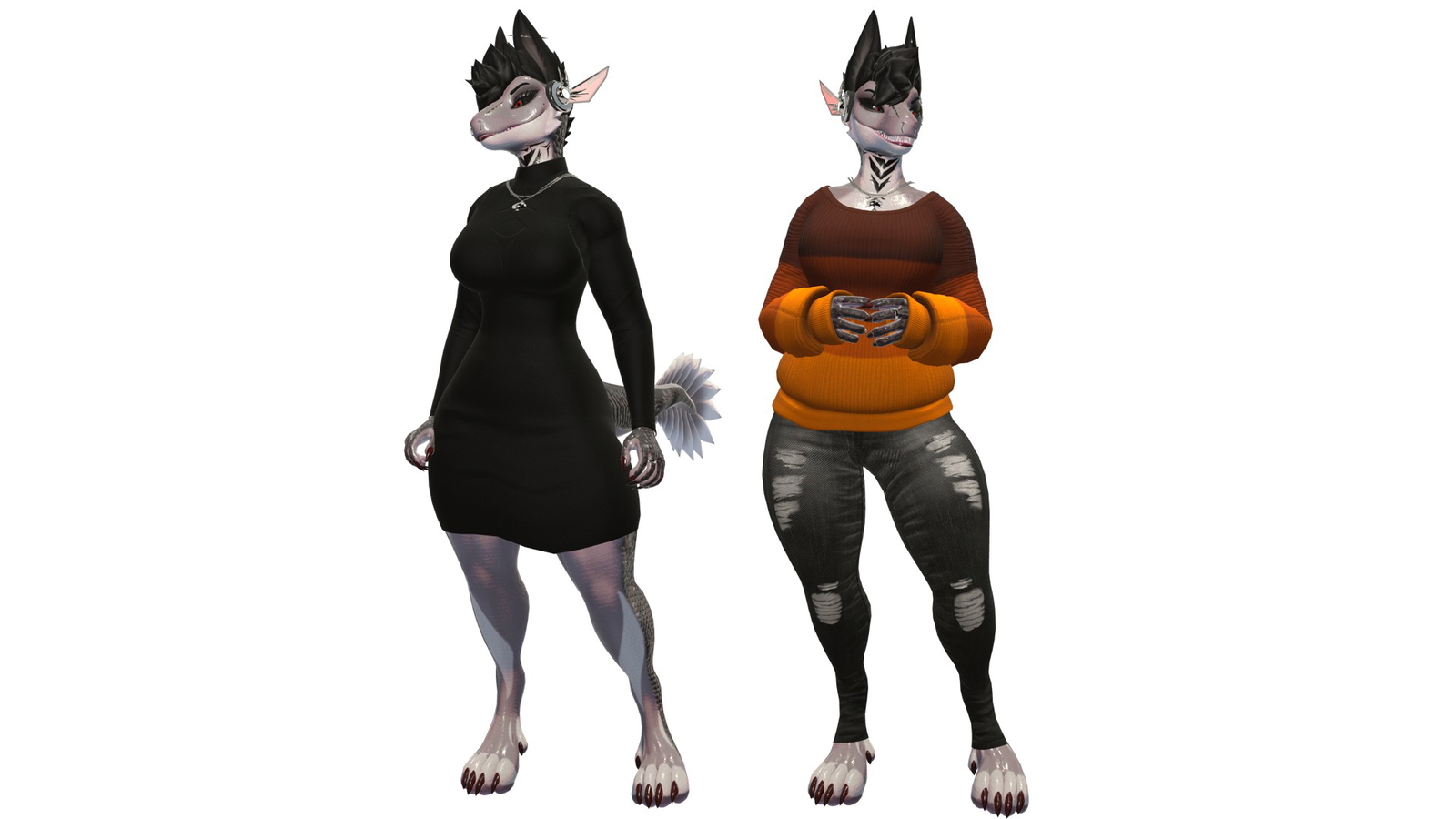25% OFF🧨IN DESCRIPTION | Punk(ish) Raptor Lady