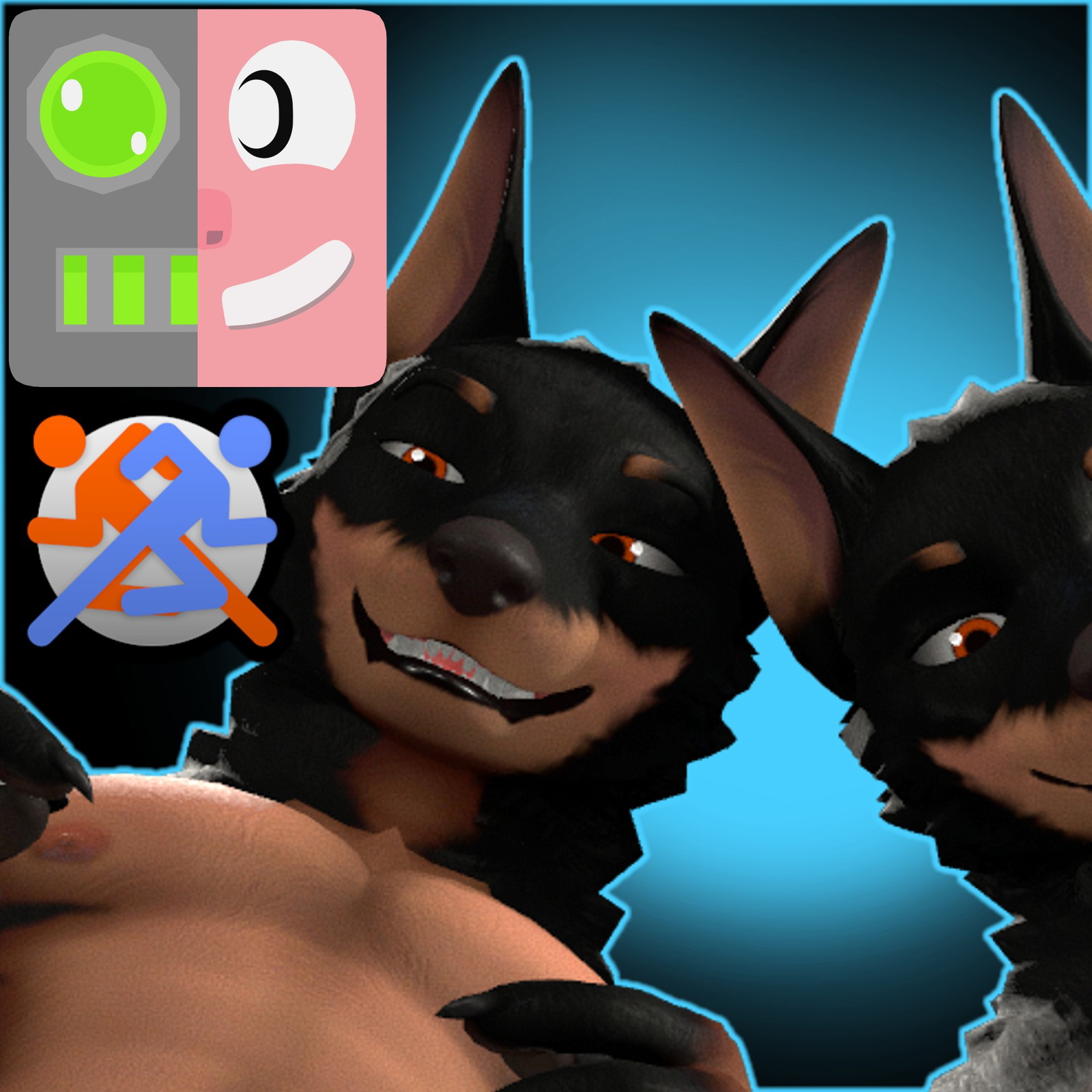 25% OFF🧨IN DESCRIPTION | "Beau dog" VRChat Furry Model