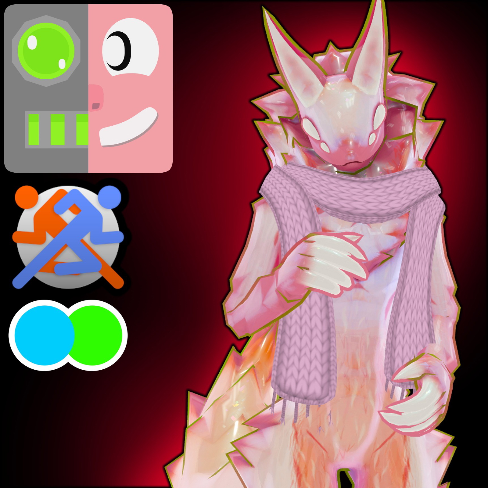 25% OFF🧨IN DESCRIPTION | Ice Wraith Eel VRChat Furry Model