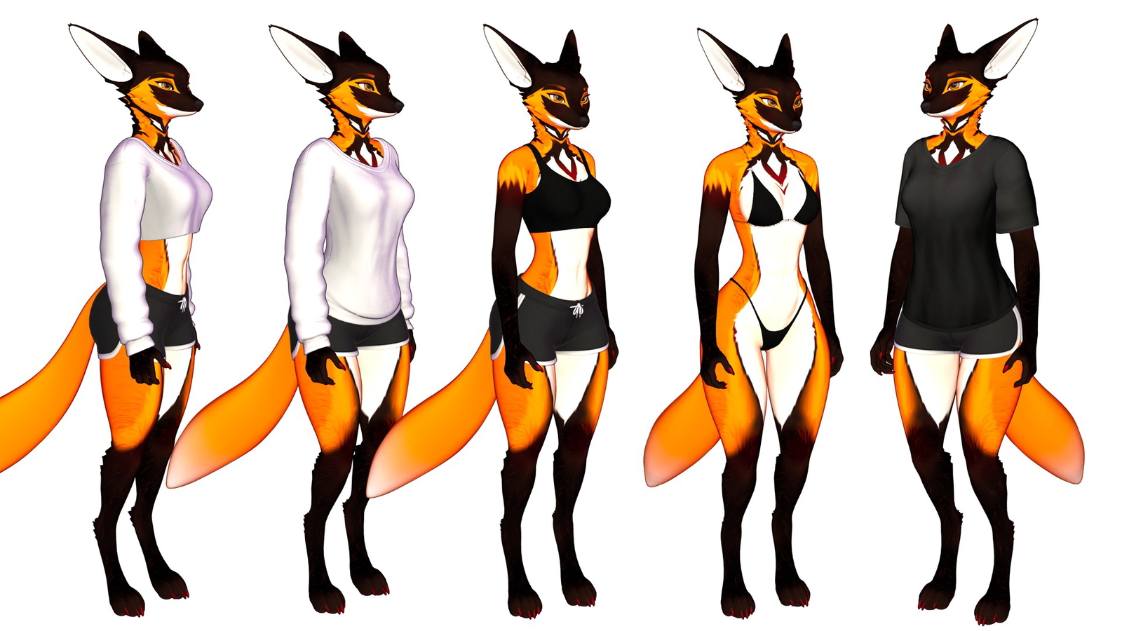 25% OFF🧨IN DESCRIPTION | Maned Wolf Lady Furry VRChat Avatar