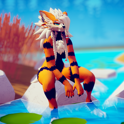 Arcanine - Lunabeast Texture