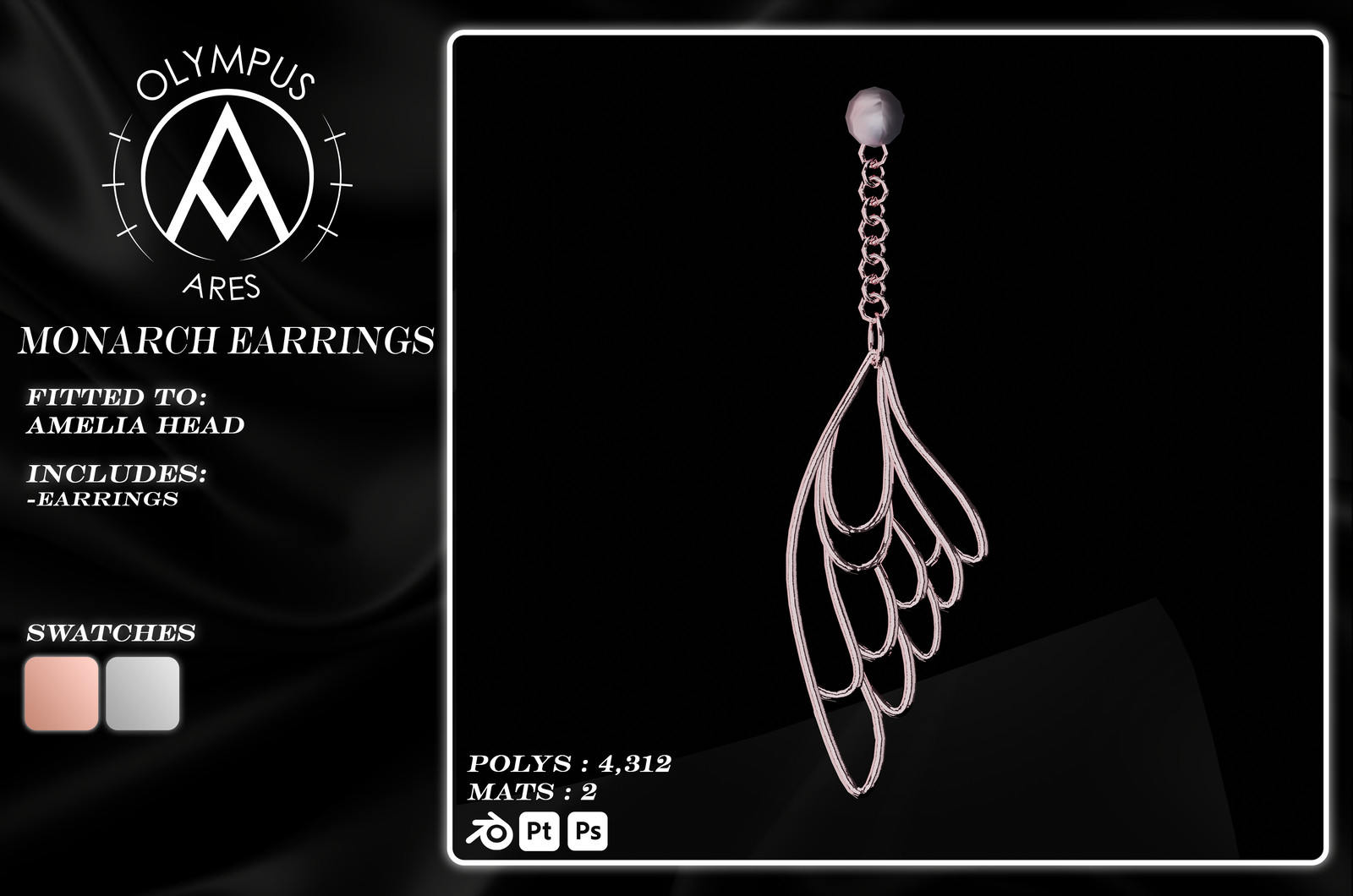 MONARCH EARRINGS