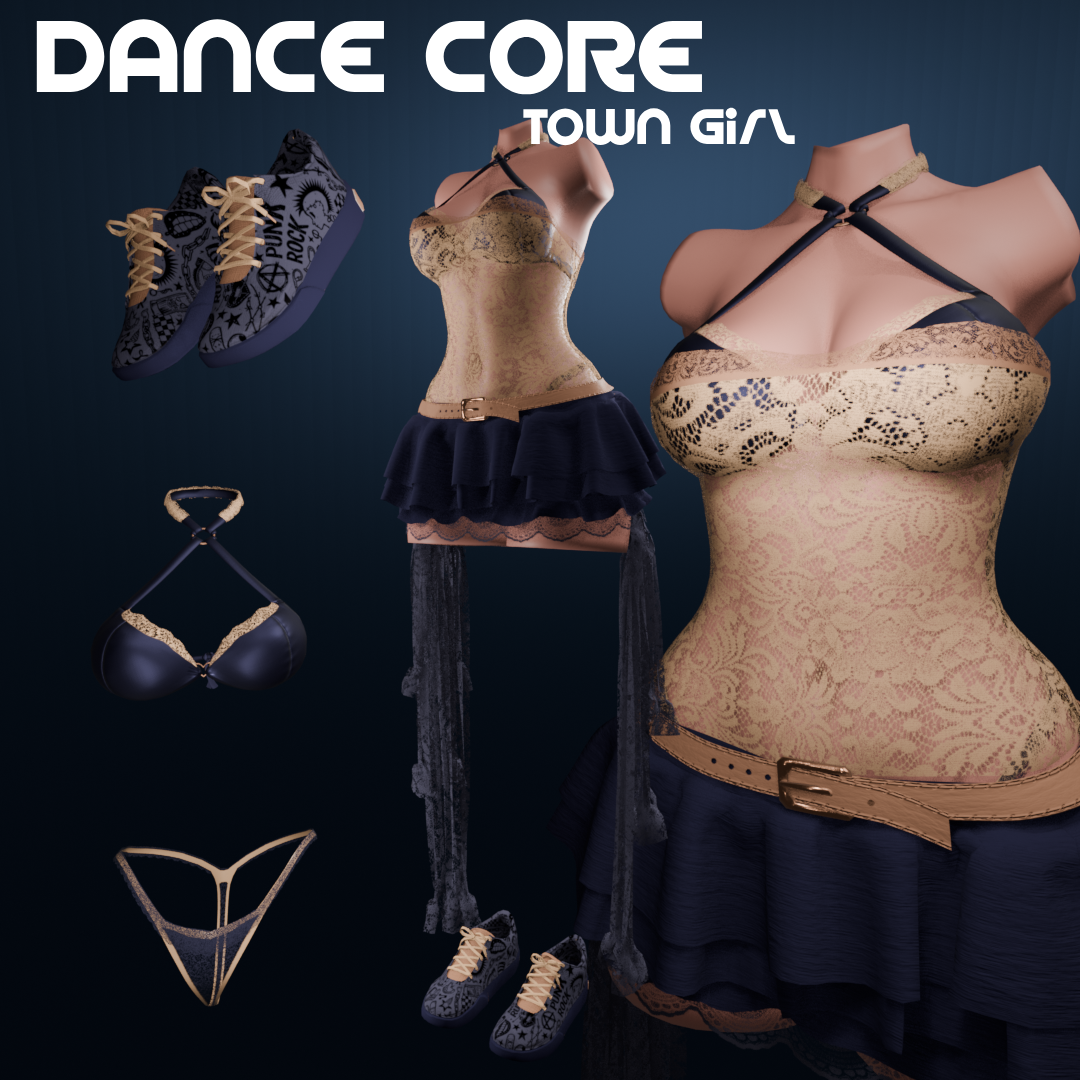 DanceCore - TownGirl - Zinpia Egirl