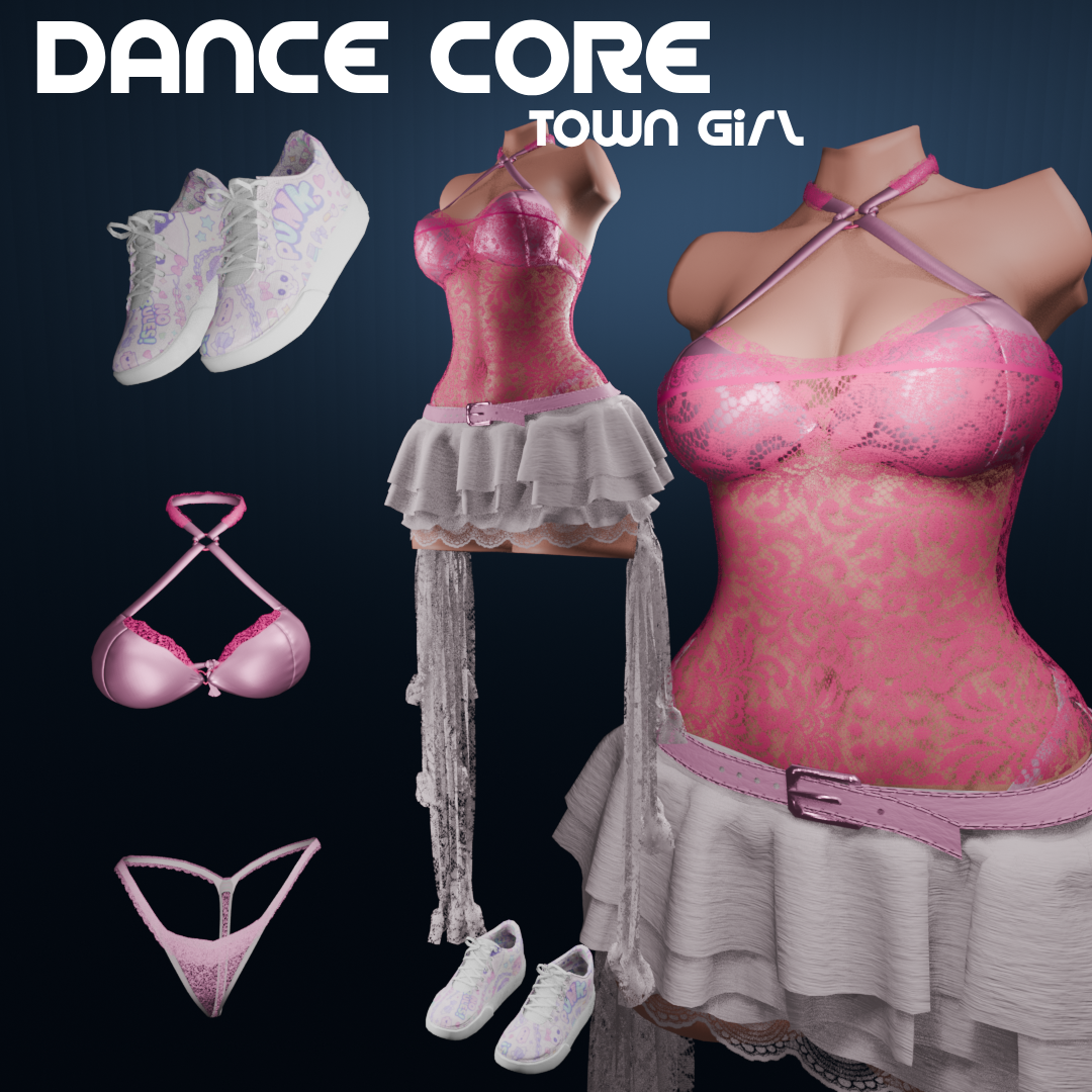 DanceCore - TownGirl - Zinpia Egirl