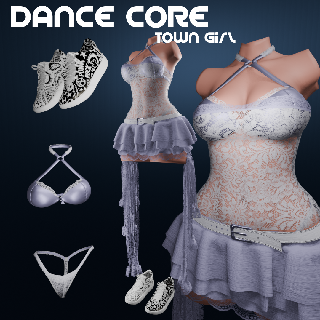 DanceCore - TownGirl - Zinpia Egirl