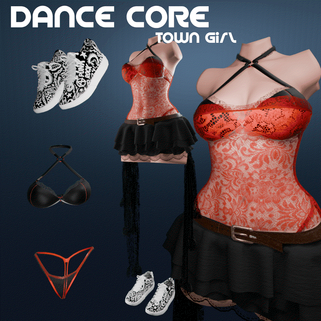 DanceCore - TownGirl - Zinpia  Egirl